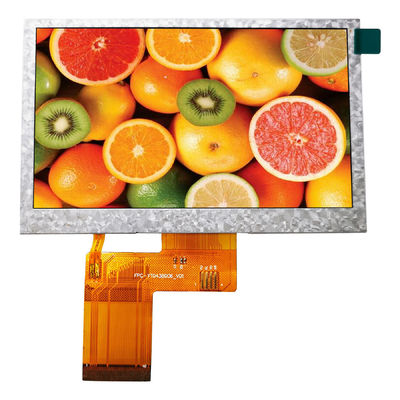 Bom preço. painel horizontal de 4.3inch TFT LCD com o tela táctil capacitivo Resistive on-line