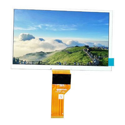 Bom preço. exposição industrial de TFT da relação de 7inch LVDS com tela táctil capacitivo on-line